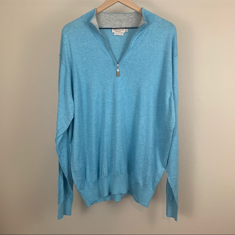 Peter Millar Crown Soft Quarter Zip Sweater